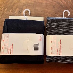 2 pairs Joe Fresh Footless Tights Size D UNOPENED